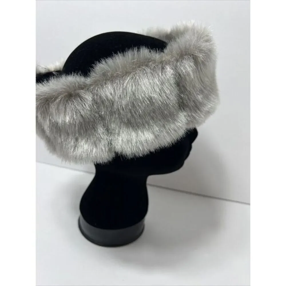 Faux Fur Head Band Silver Fox Terry Lewis Classic‎ Luxuries